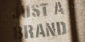 Just a Brand Branded on a Box